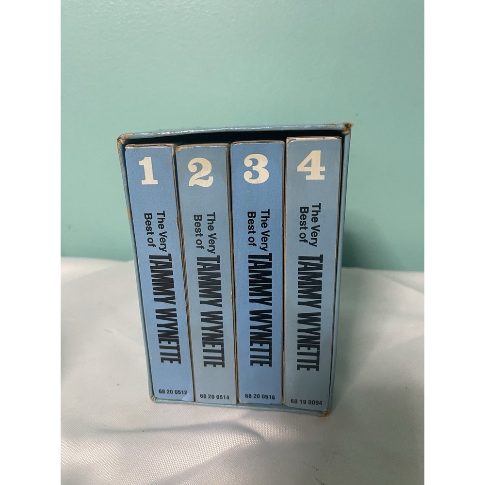 8 track The Very Best Of Tammy Wynette Greatest Hits Volume 1‎ Thru 4